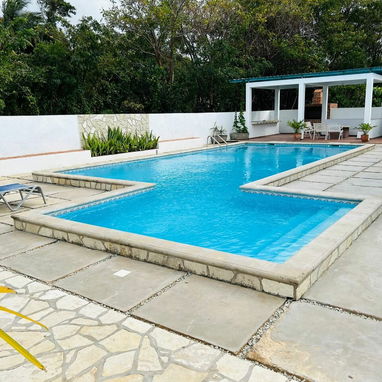 Casa de 5 habitaciones en renta en la playa de Boca Ciega con piscina grande +53 52 46 36 51 por WhatsApp - Img 118297026