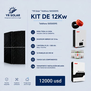 🔥🔥🔥LOS MEJORES PRECIOS EN KIT FOTOVOLTAICOS PROFESIONALES CON"🔆YR Solar"  ✅El precio incluye el montaje y contrato c - 6/6