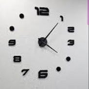 Reloj de pared 3D efecto espejo - Img 53895073