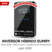 YA DISPONIBLE  Nuevo Inversor Híbrido SUMRY – Energía inteligente para tu hogar o negocio. - Img 56272063