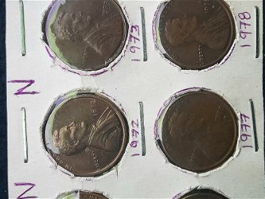 Lote de monedas coleccionables. US Lincoln Penny's - Img main-image-45464403