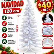 Arbolitos de navidad (color blanco), tenemos también adornos - Img 56451411