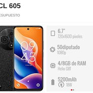 Celular TCL 605 4+8/128 nuevo sellado con garantía - Img 57277255