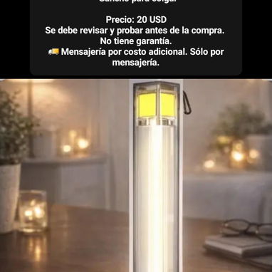 Bombillos y lámparas recargables (algunos con panel solar) varios modelos - 9/10