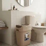 Cestos de basura plásticos de 10 L 🍂 Beige 🤎 (10 USD) - Img 56970922