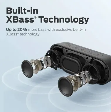 Bocina portátil pequeña y potente , mucha durabilidad d batería y resistente al agua. Tribit XSound Go - Img 95615213
