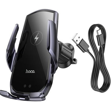 Soporte de teléfono para carro con Carga Inalámbrica - Hoco CA202 Plus 🌐 $14 - 5/8
