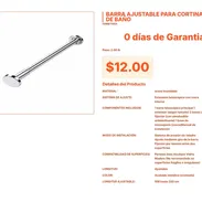 Seguridad y bienestar con la Cortina de baño original hoy pro hoy VPT#-0105 - Img 55444946