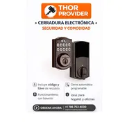 CERRADURA ELECTRONICA INTELIGENTE. PRODUCTO NUEVO. EXCELENTE CALIDAD.Thor Provider - Img 51596935