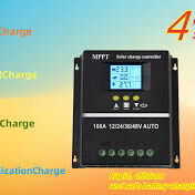 Regulador controlador solar 100A 12/24/36/48V - Img 57062495