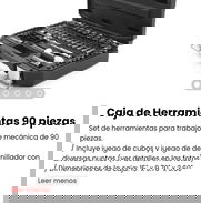 Caja de herramientas de 90 piezas. Nueva a estrenar - Img 49382914