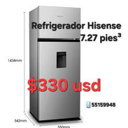 Refrigerador Hisense 7.27 👣 (factura mensajería garantía)55159948 - Img 55789956