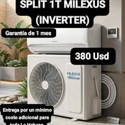 SPLIT 1T MILEXUS (INVERTER), Garantía de 1 mes, Entrega por un mínimo costo adicional para toda La Habana - Img 57297164