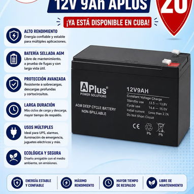 Batería de UPS 12V/7A y 12V/9A - Img 127775911