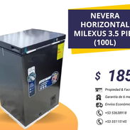 Nevera Horizontal marca Milexus 3.5 pies - Img 50599283