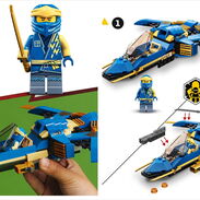 Juguete LEGO 71784 Ninjago Jet Avión de Juguete Transformable Lego Original y NUEVO - Img 43167717