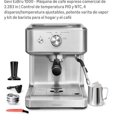 Cafetera eléctrica express profesional - Img 123070963