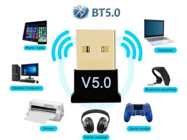Adaptador Bluetooth 5.1 y 5.0 para PC....Ver fotos....59201354 - Img 59978440