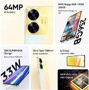 Xiaomi Realme c55 negro 8ram-256gb 200 usd nuevo sellado en caja con garantía el pago puede ser cualquier moneda al camb - Img 45730302