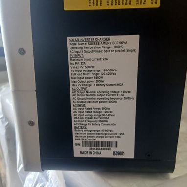 Inversor híbrido Sako 5 kw - 2/2