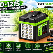 Batería multifuncional 🔋: 12v 15 ah. Autonomía : 30 horas de uso continuo - Img 57885820
