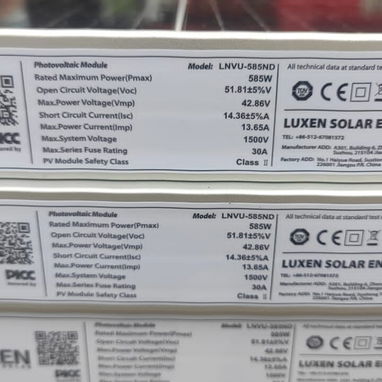 panel solar 585w - Img 123232906