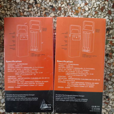 POWERBANK YISEN 60000 MAH - 2/2