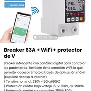 Breaker 63A + WiFi+ protector de V. Nuevo - Img 49558597