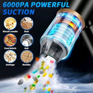 ✨ ¡MANTÉN TU AUTO Y HOGAR IMPECABLES CON ESTA SUPER ASPIRADORA! ✨ - Img 125222337