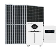 Kit Solar Voltia de 5kw + Batería de 10kw/h (110/220v) + 8 paneles Bifaciales de 635w Precio: 4700 usd Mensajería Gratis - Img 55909231