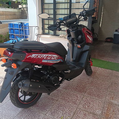 Moto automática scooter 150cc mishozuki buho transformer - 7/8