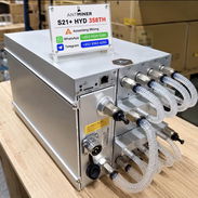ASOL S21+ Hyd 358TH/s Bitcoin BTC ASIC Miner 5370W Bitmain Antminer SHA-256 Hydro-Cooled Cryptocurrency Mining Machine - Img 58114085