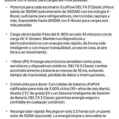 Ecoflow Delta 3 Classic - Img 124276719