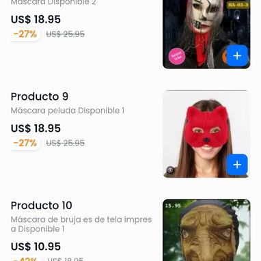 MÁSCARAS HALLOWEEN 2026 - 7/10