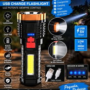 Linterna LED recargable de alta intensid este es un LiHangStar USB Charge Flashlight. Precio:18 USD mensajería incluída - Img 57436784