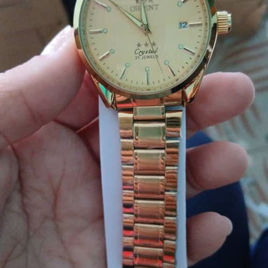 Reloj ORIENT Crystal 🎁 Excelente opción para regalar gracias a su diseño atemporal. Precio: 130 USD mensajería incluida - 4/4
