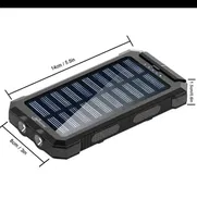 Cargador portátil con panel solar y linterna (10000mah) 20usd o al cambio WhatsApp 56076311 - Img 50445342