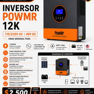 Inversor POWMR 12K 110/220V AC 48V DC - Nuevo - Img 57391999