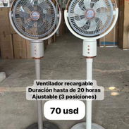 Ventilador recargable - Img 55422174