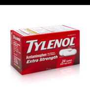 Tylenol (acetaminofen) 24 cápsulas 500mg FV:01/29 1500$ - Img 54438572
