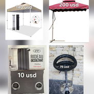 Cortinas,  sombrillas de terraza , banquetas ,carpas y juegos de terraza - Img 54493849