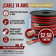 Cable solar calibre 14 AWG 2.50 USD por metro - Img 57359138