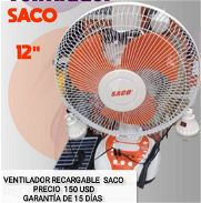Ventilador Recargable Saco - Img 45734773
