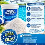Cloro Granulado para piscina por libra - Img 58348334