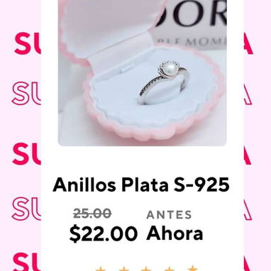 Super ofertas de rebaja de anillos pandoras - Img 121815807