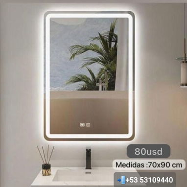 Duchas / espejos modernos led y táctiles - Img 122524237