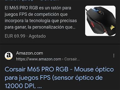 Mouse m65 pro edición blanca - Img 65817312