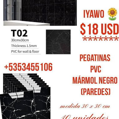 Papel Tapiz Mármol, Ladrillo Blanco 🧱, Pegatinas Mármol - Img 98355373