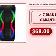 BOCINA DE 8 PULGADAS MS-2055BT - Img 58259603