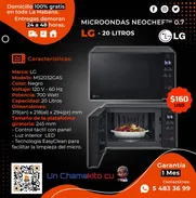 🌮 LG HORNO MICROONDAS LG INVERTER 12 PIES. ENTREGA GRATIS CON FACTURA Y 1 MES DE GARANTÍA. TLF 54833699 - Img 49284669